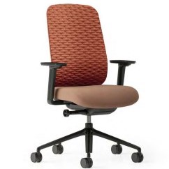 Sia Cloud Knit Image Chair Brown
